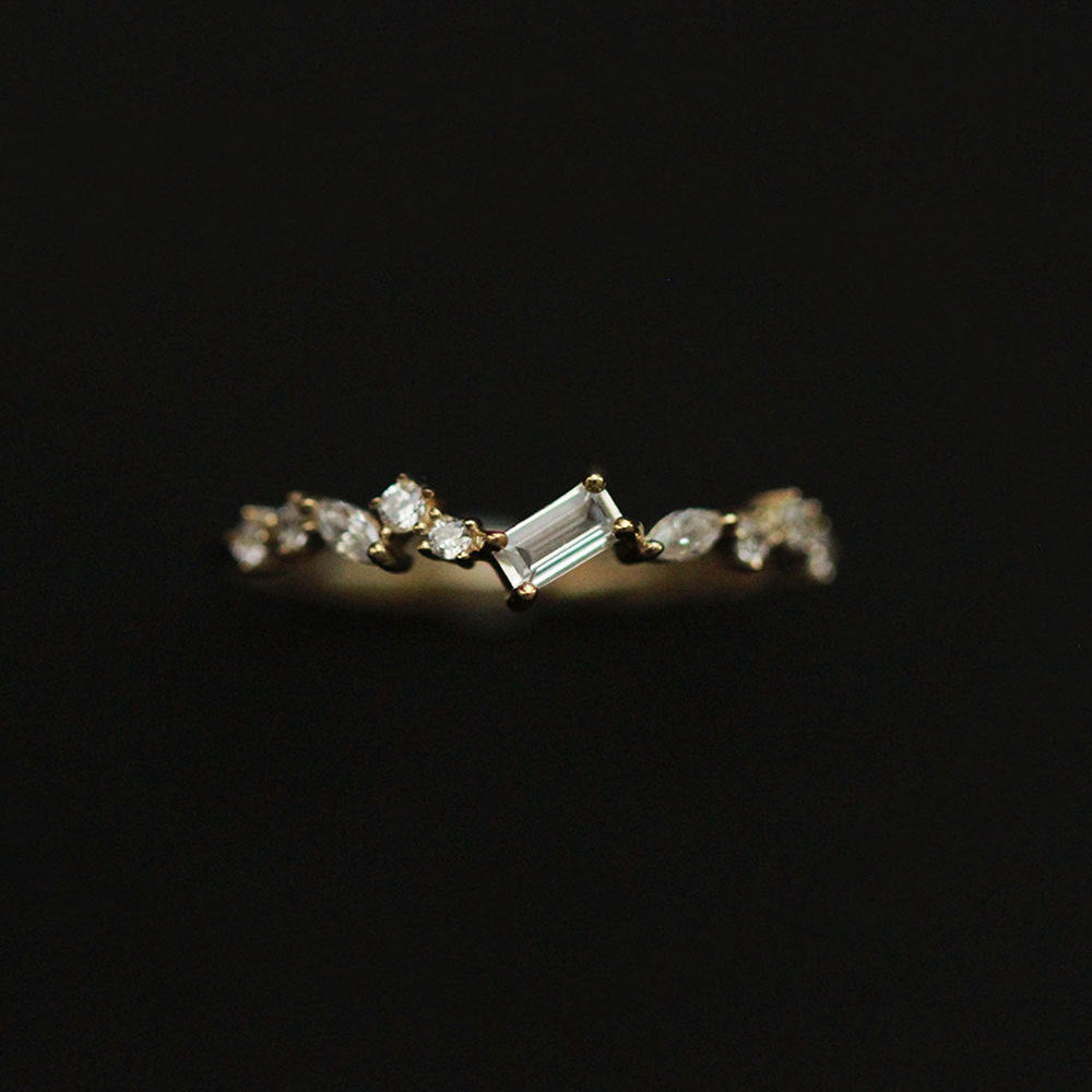 Wholesale Sterling Silver Gold Plated Ring